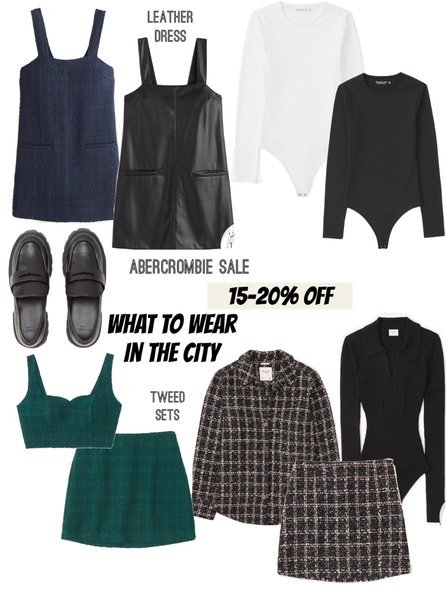 What to wear in the city,
Abercrombie finds 

#LTKunder100 #LTKsalealert #LTKunder50