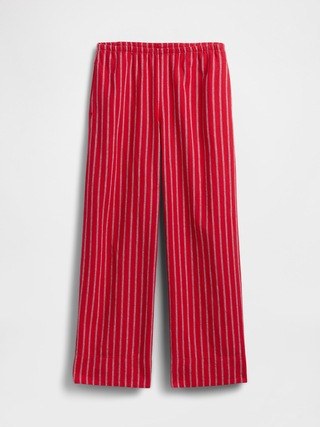 Linen-Blend Easy Wide-Leg Pants | Gap (US)