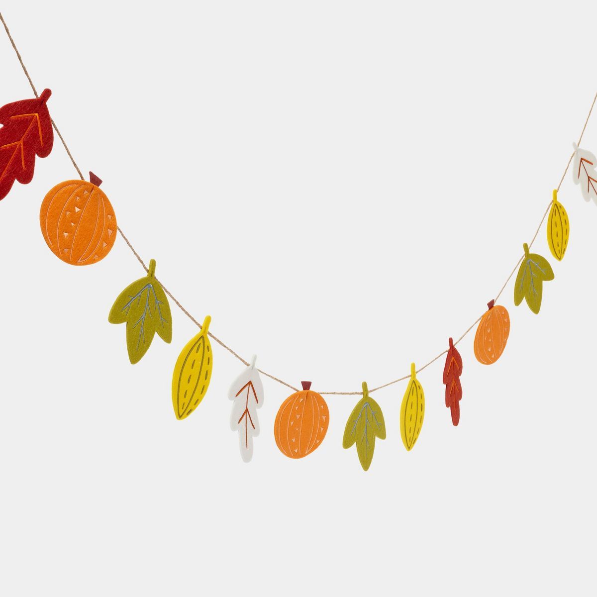 6' Harvest Leaves and Pumpkins Garland - Hyde & EEK! Boutique™ | Target