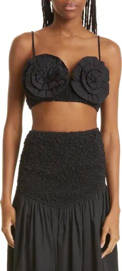 Mara Hoffman Rosie Rosette Organic Cotton Bra Top | Nordstrom | Nordstrom