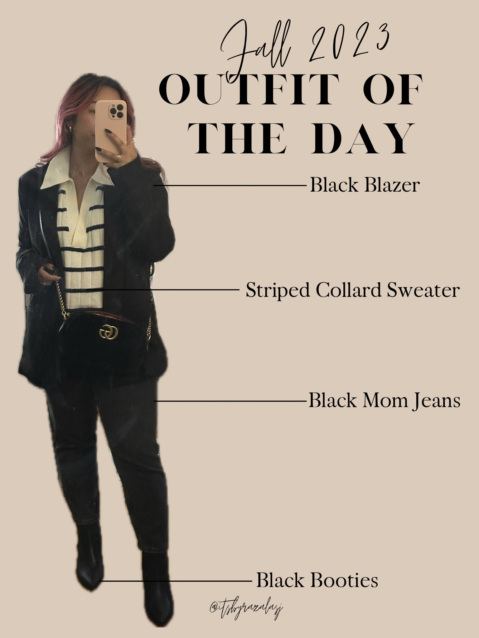 Casual office attire/outfit 💕 3 staples in my closet for fall that you need: mom jeans, black blazer and pointed booties 

#LTKmidsize #LTKfindsunder100 #LTKstyletip