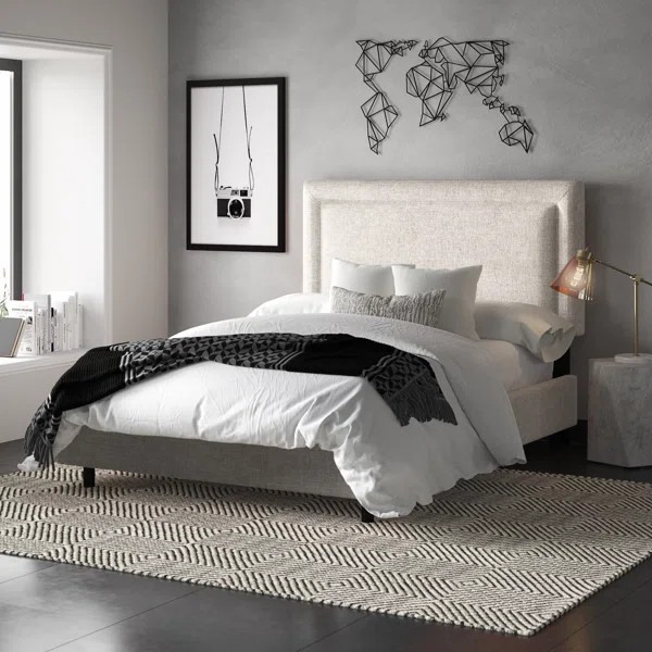 Upholstered Low Profile Bed | Wayfair North America