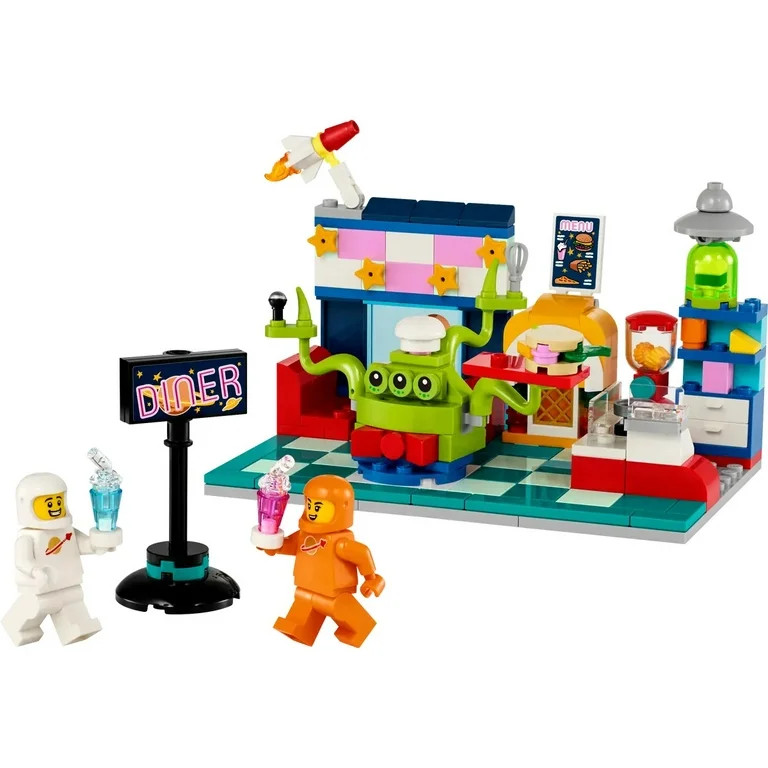 LEGO 40687 Alien Space Diner 239pcs Limited Edition | Walmart (US)