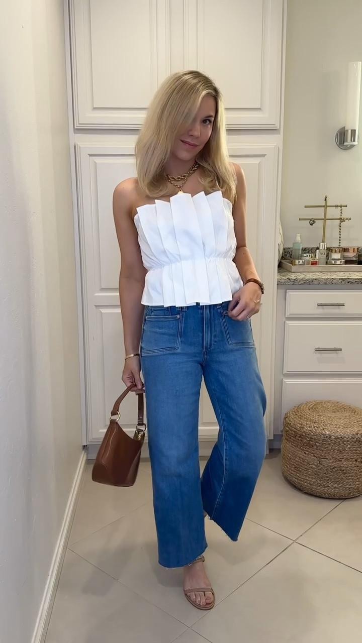 How cute is this Amazon top! 
Paige jeans 

#LTKdayinmylife #LTKootd #LTKSeasonal

#LTKootd #LTKgrwm #LTKdayinmylife