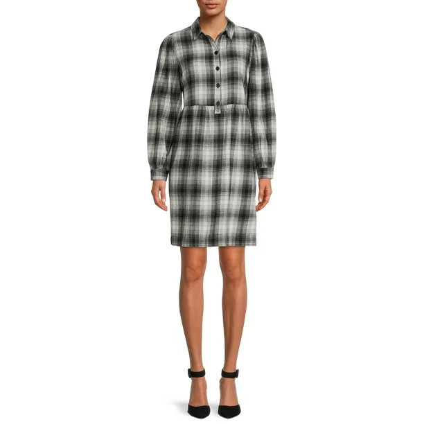 BeachLunchLounge Josepphine Smocked Babydoll Dress, Womens - Walmart.com | Walmart (US)