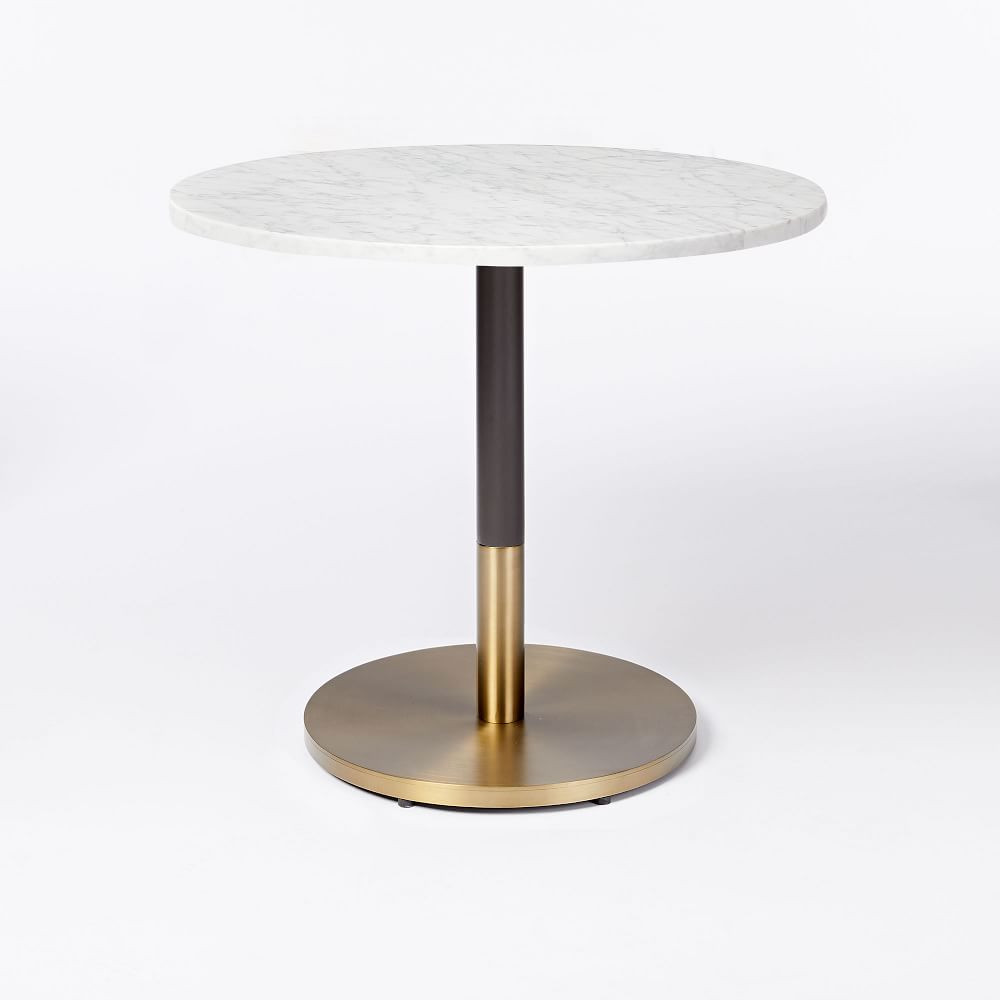 Orbit Restaurant Dining Table - Marble - Round | West Elm (US)