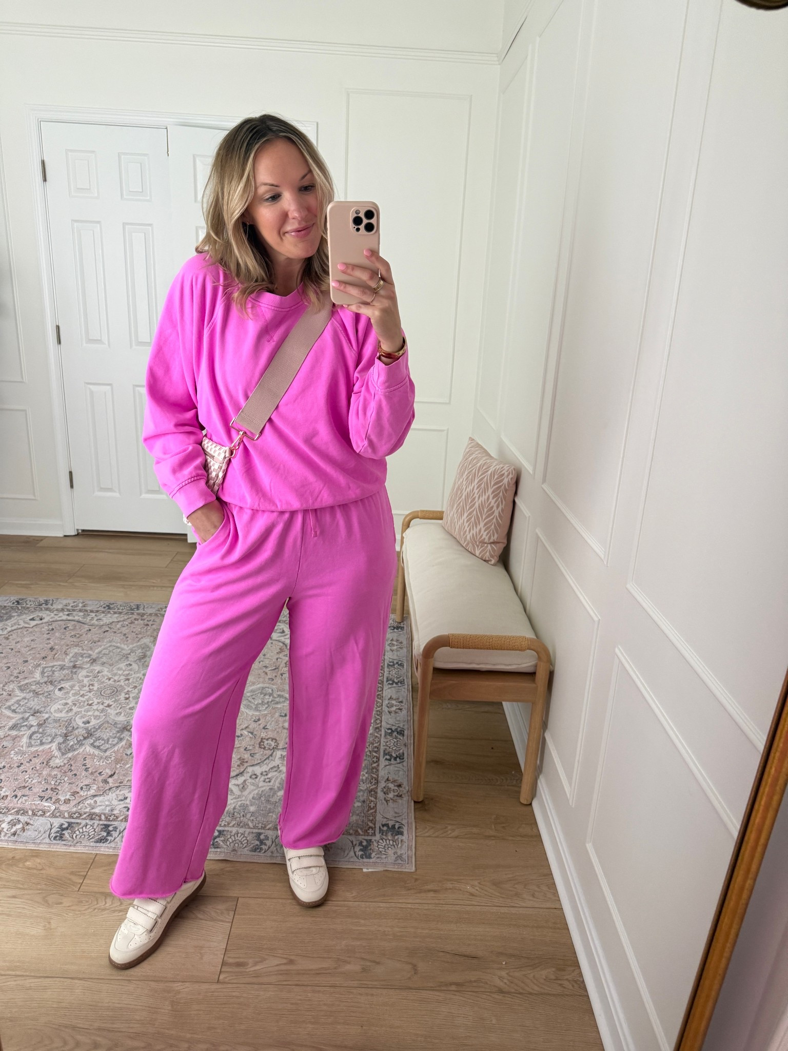 Travel set! Lounge set - medium top large pants 

#LTKMidsize #LTKTravel #LTKSeasonal