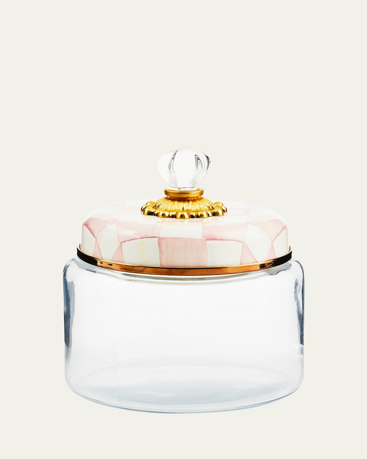 Rosy Check Kitchen Canister, Small | Bergdorf Goodman