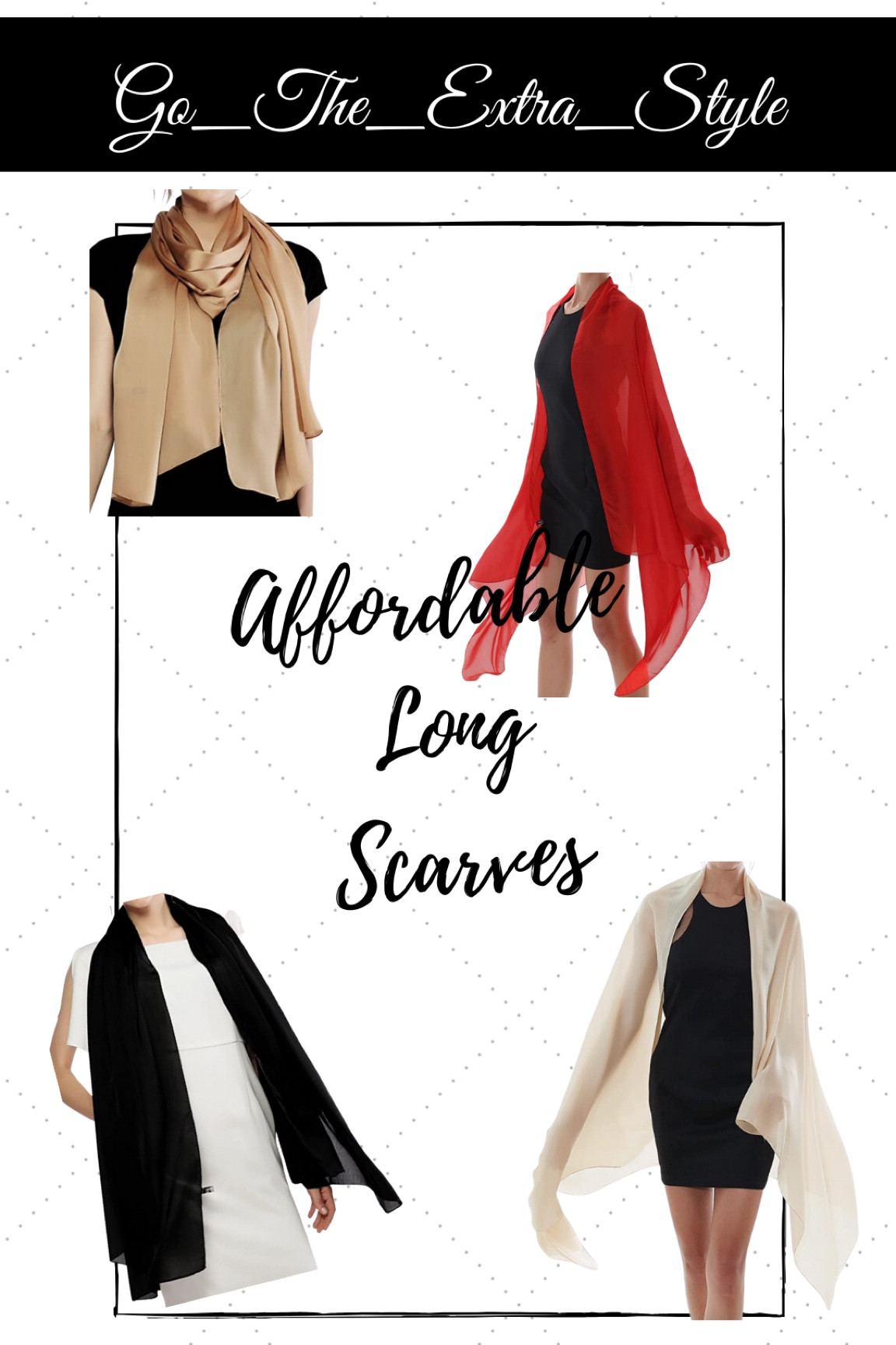 Affordable scarves from Amazon 
Long scarf 
Silk scarf 

#LTKunder50 #LTKSeasonal #LTKworkwear