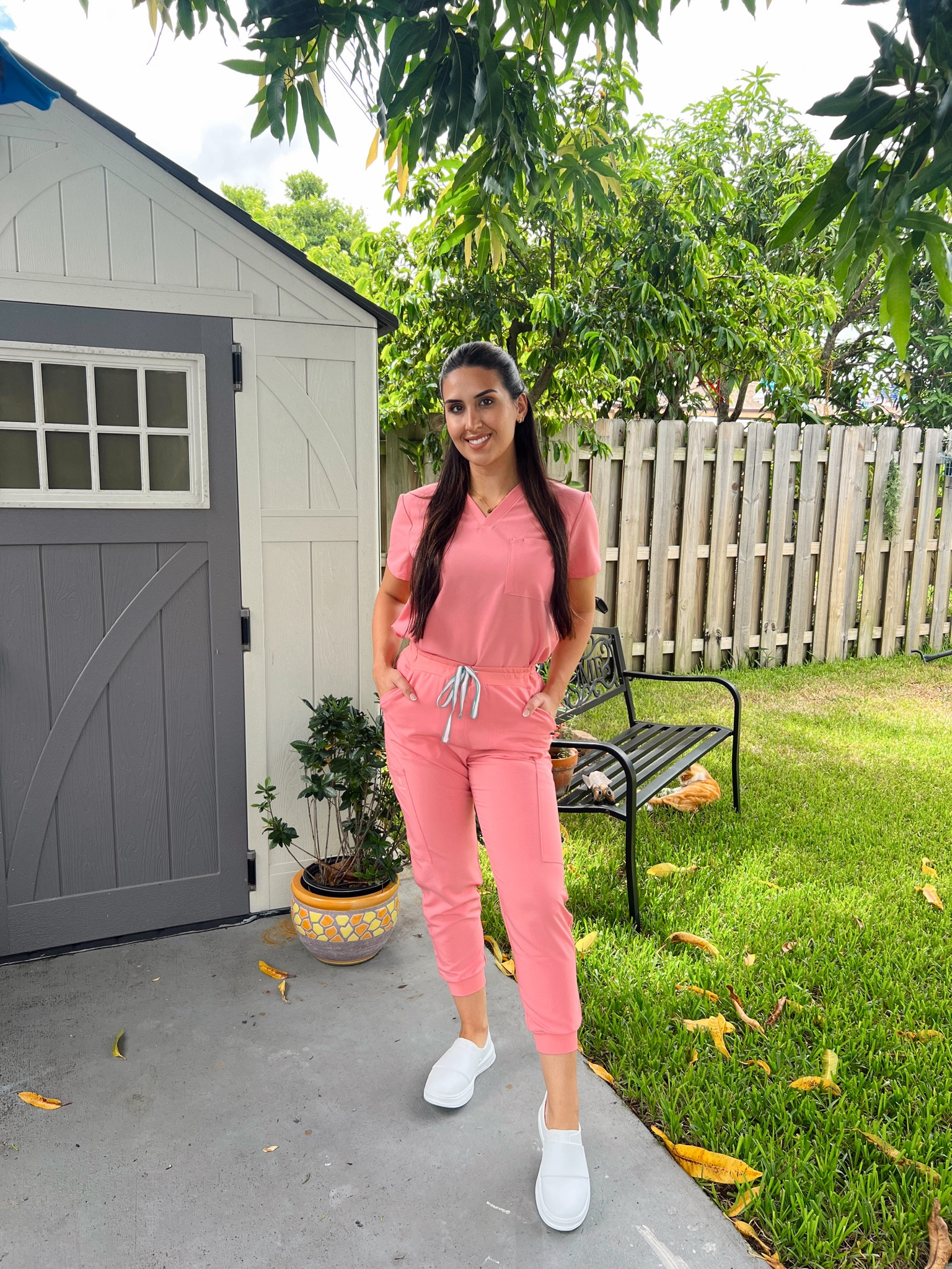 Dolan scrubs 
Gales shoes 

#LTKworkwear