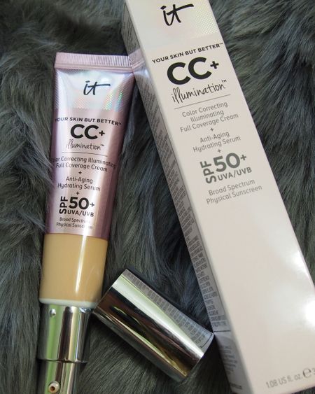 I’ve tried different CC creams and foundations, but I keep coming back to IT Cosmetics’ CC+ Cream with SPF 50+. It provides full coverage without looking or feeling cakey.

#LTKfindsunder50 #LTKSeasonal #LTKbeauty