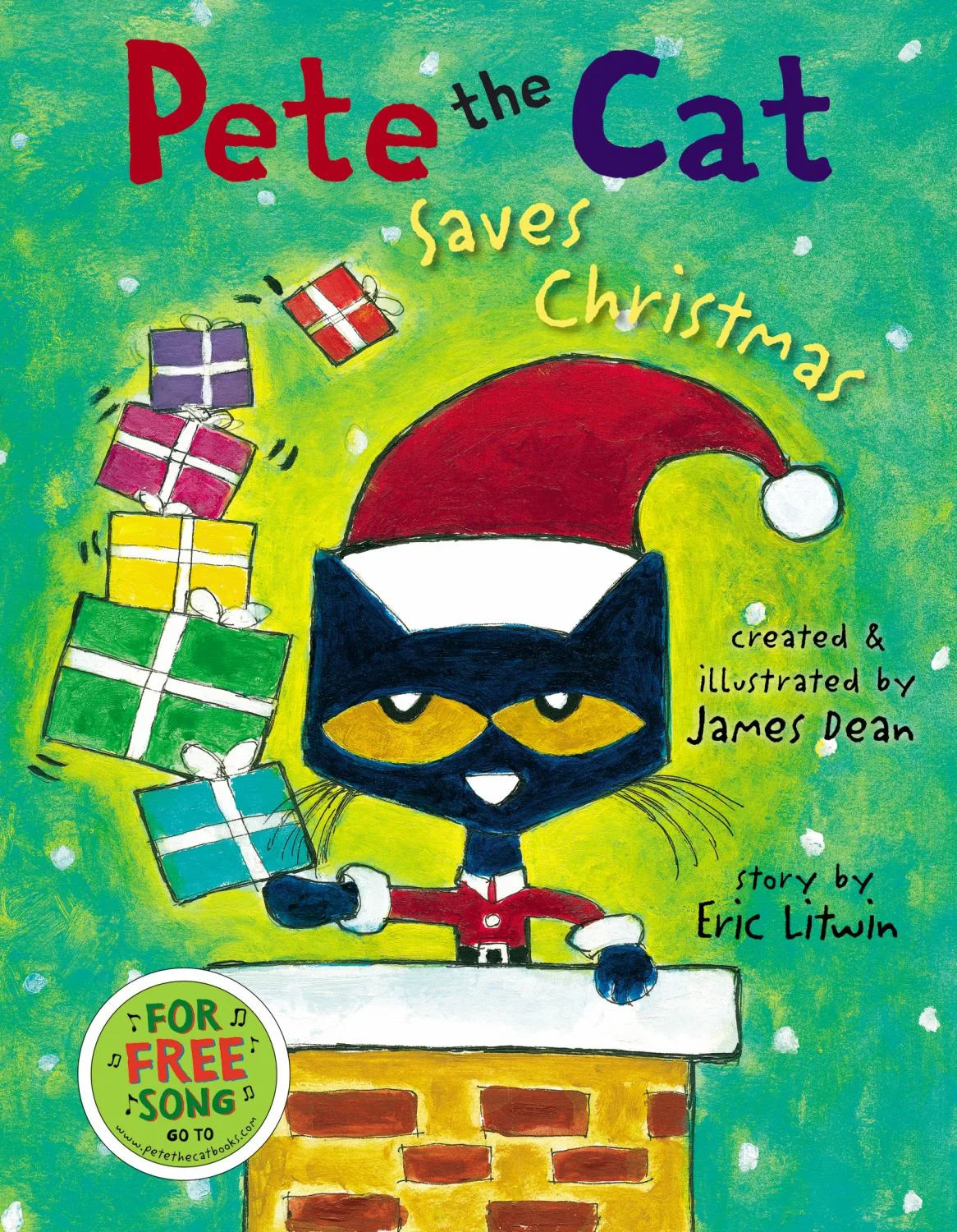 Pete the Cat Saves Christmas: A Christmas Holiday Book for Kids (Hardcover) | Walmart (US)