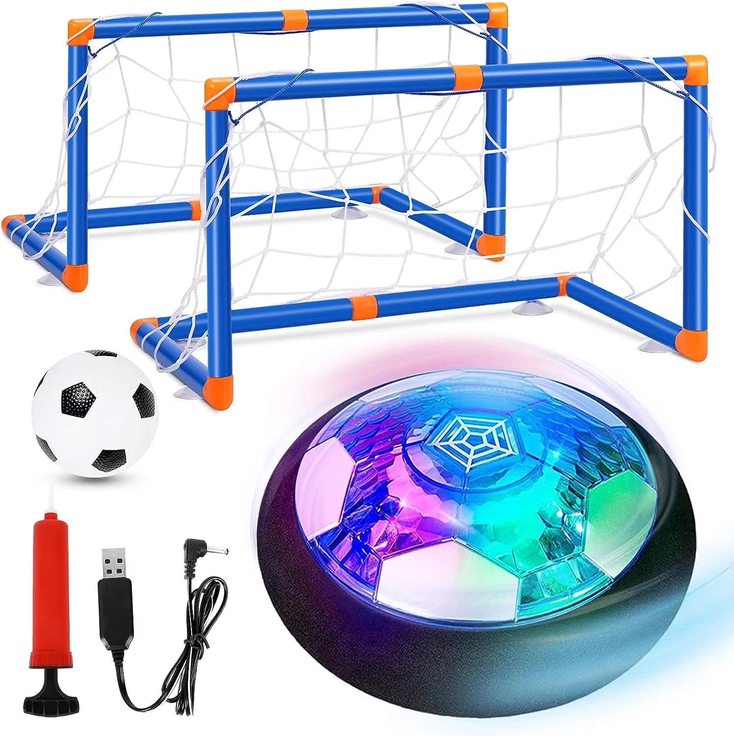 Beefunni Hover Soccer Ball Kids Toy,with 2 Goals and Inflatable Ball, Indoor Floating Soccer, Gif... | Walmart (US)