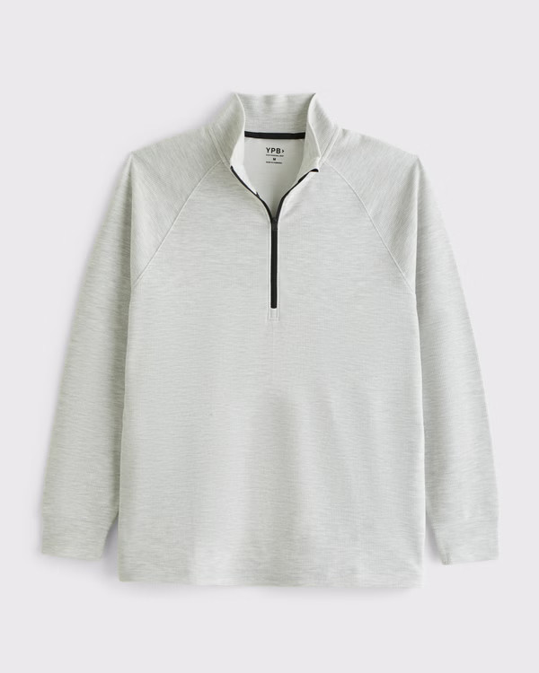 Men's YPB Active Waffle Half-Zip | Men's Active | Abercrombie.com | Abercrombie & Fitch (US)