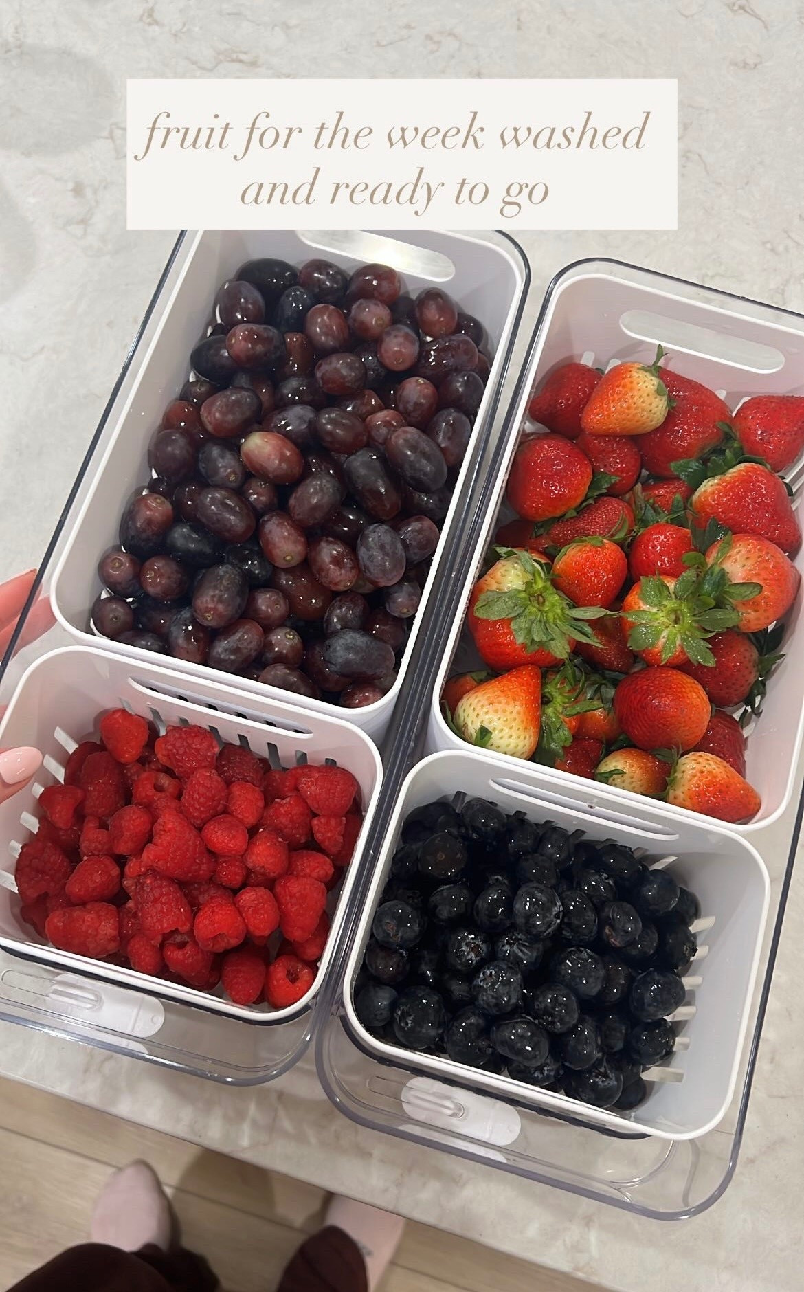 Fridge organizers - perfect for fruit and veggies!🍓🍇🫐

#LTKdayinmylife #LTKmomlife