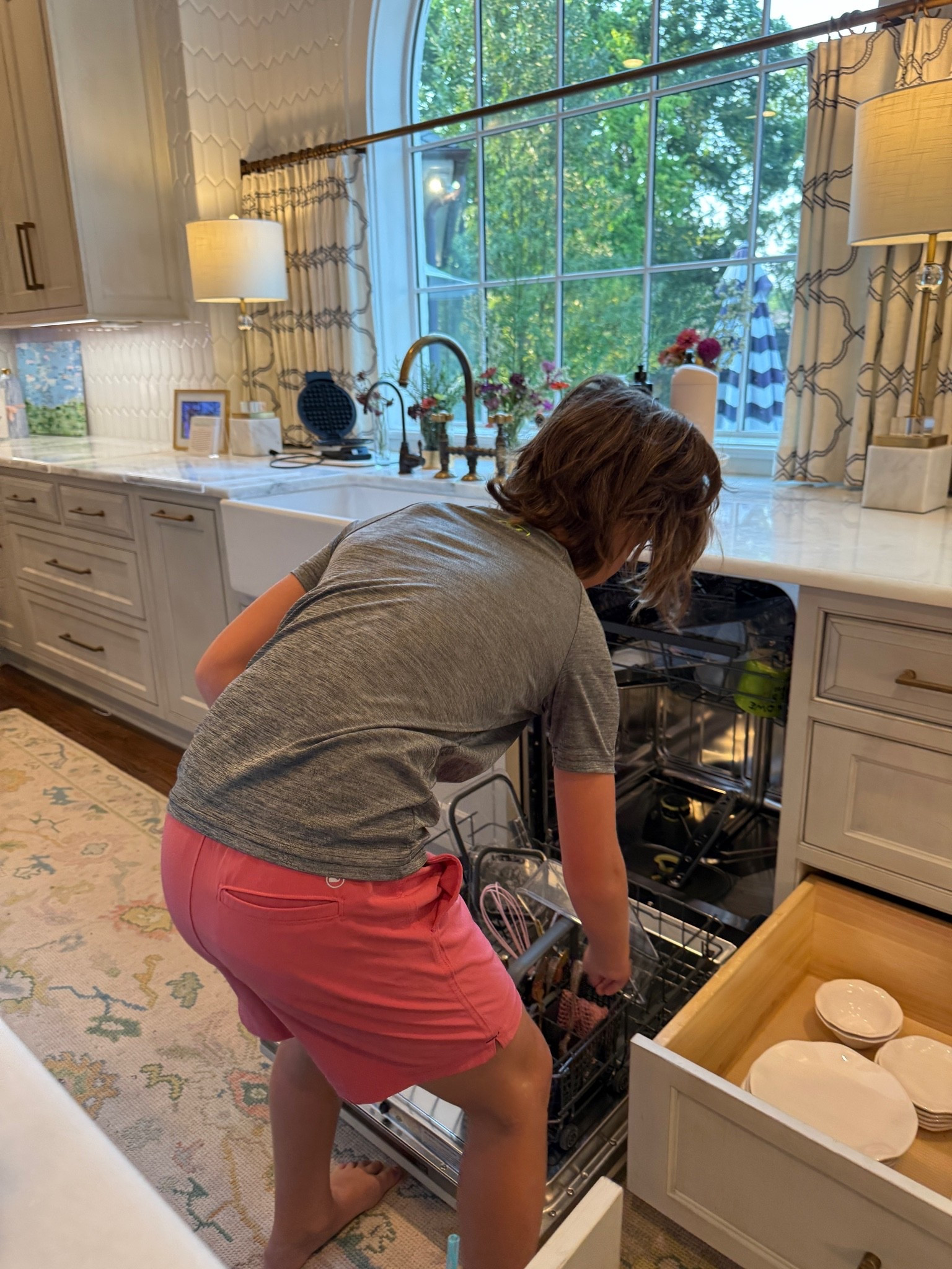 Highly suggest training your kiddos to help around the house… we’re working on the doing it: 1. Without being asked 2. With a smile!

These dishes make it easier- look “nice” but hard to break!

#LTKdayinmylife #LTKmomlife #LTKmorningroutine