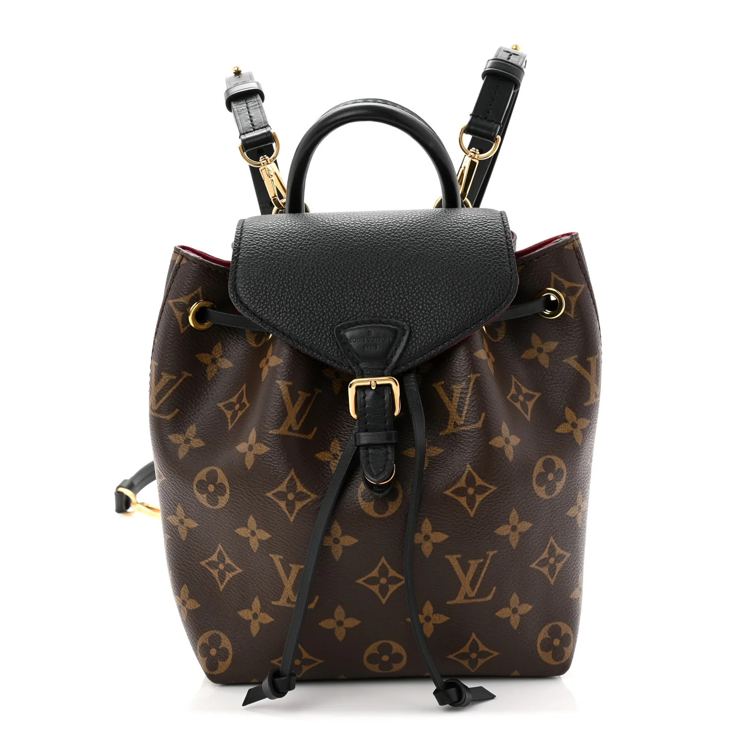 Monogram BB Montsouris NM Backpack Black | FASHIONPHILE (US)