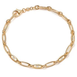 Gold Celestial Orbit Chain Bracelet | Astley Clarke Ltd (Global)