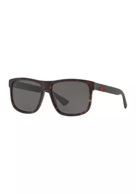 Gucci Men's GC000970 GG0010S Sunglasses | Belk