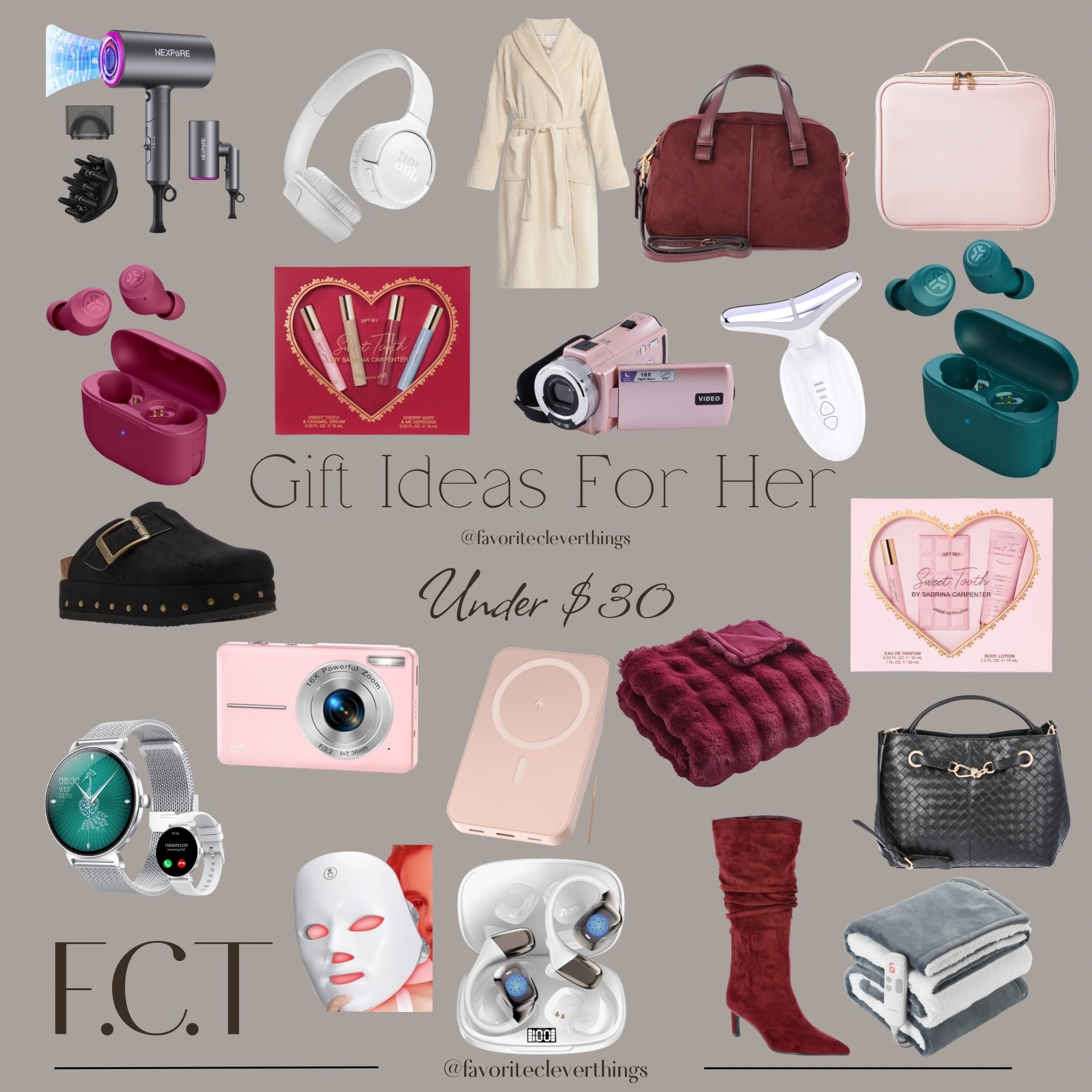 Gift Ideas under $30
All from Walmart

#LTKGiftGuide #LTKHoliday #LTKSaleAlert