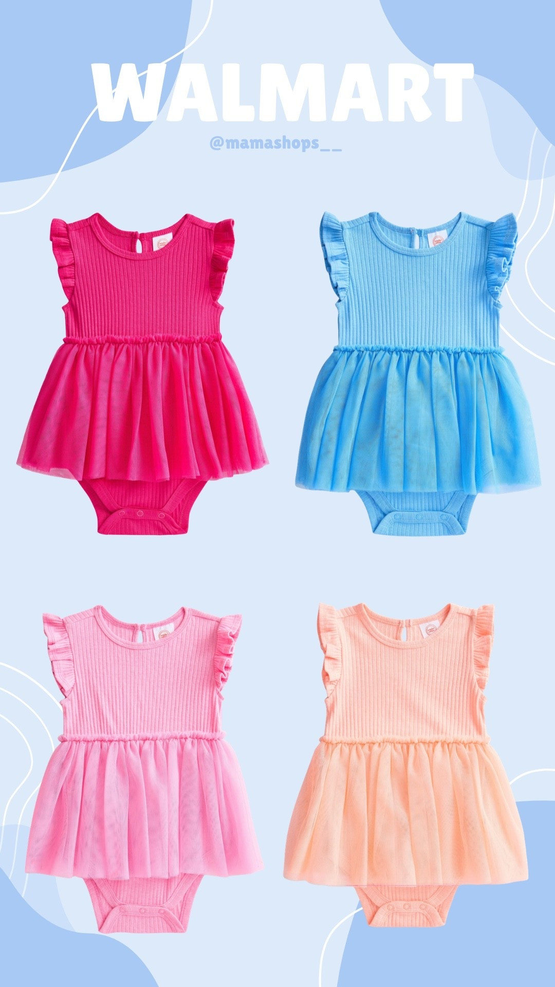Adorable onesie dresses for your baby girls, perfect for the summer!💖👶🏻

Find them at Walmart🛍️

Linking everything here✨🔗

#LTKBaby #LTKmomlife #LTKSeasonal