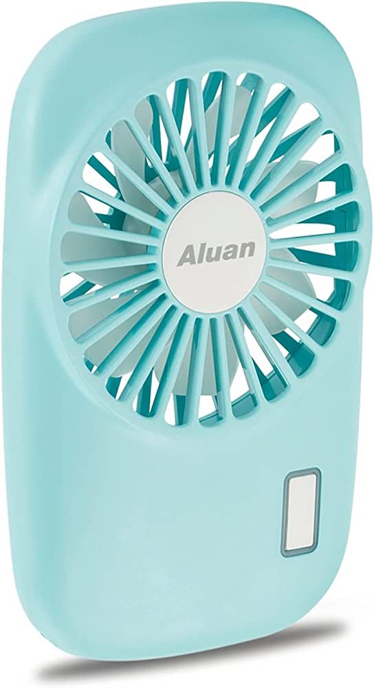 Aluan Handheld Mini Fan Powerful Small Personal Portable Speed Adjustable USB Rechargeable Eyelas... | Amazon (US)