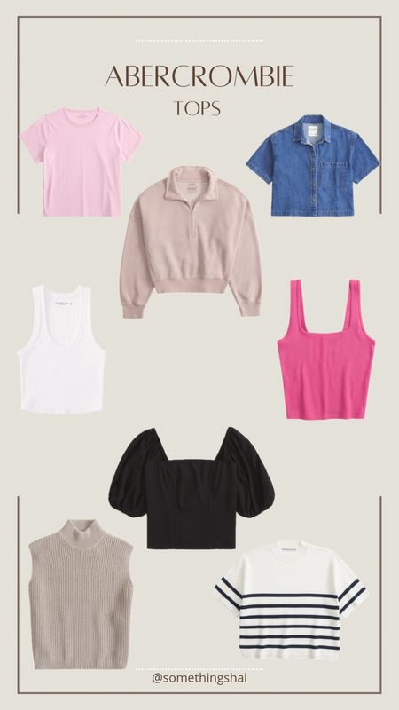 Today is the last day for the LTK Spring Sale! Loving all of these tops from Abercrombie! 

#LTKSpringSale #LTKsalealert #LTKstyletip