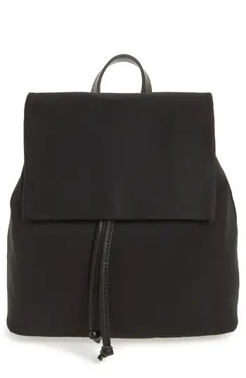Bp. Satin & Faux Leather Backpack - | Nordstrom