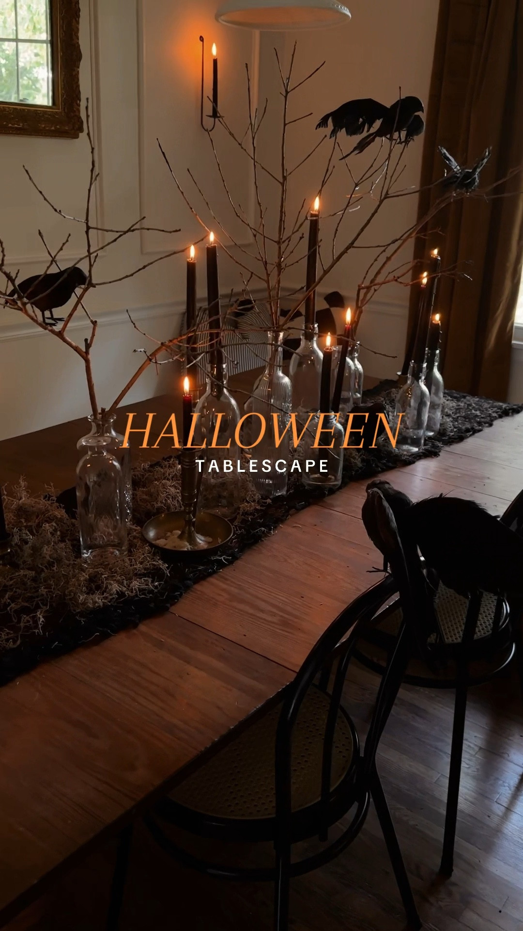 Halloween table decor inspo 🐦‍⬛

I saw this Halloween tablescape by Jenna Sue Design and I could not get it out if my head because I literally already had EVERYTHING except for the moss! 🖤

#halloween #halloweendecor #halloweendecorations #spookyseason #spookyszn #codeorange #halloweentable #halloweentablescape #amazonhalloween #amazonhome #darkacademia #darkacademiaaesthetic #fall #autumn #fallvibes #autumnvibes #fyp #foryou #foryoupage #homedecor #tabletop #tablescape #diyhalloween #diyhalloweendecor #falldecor #spooky 

#LTKHalloween #LTKHoliday 

#LTKSeasonal