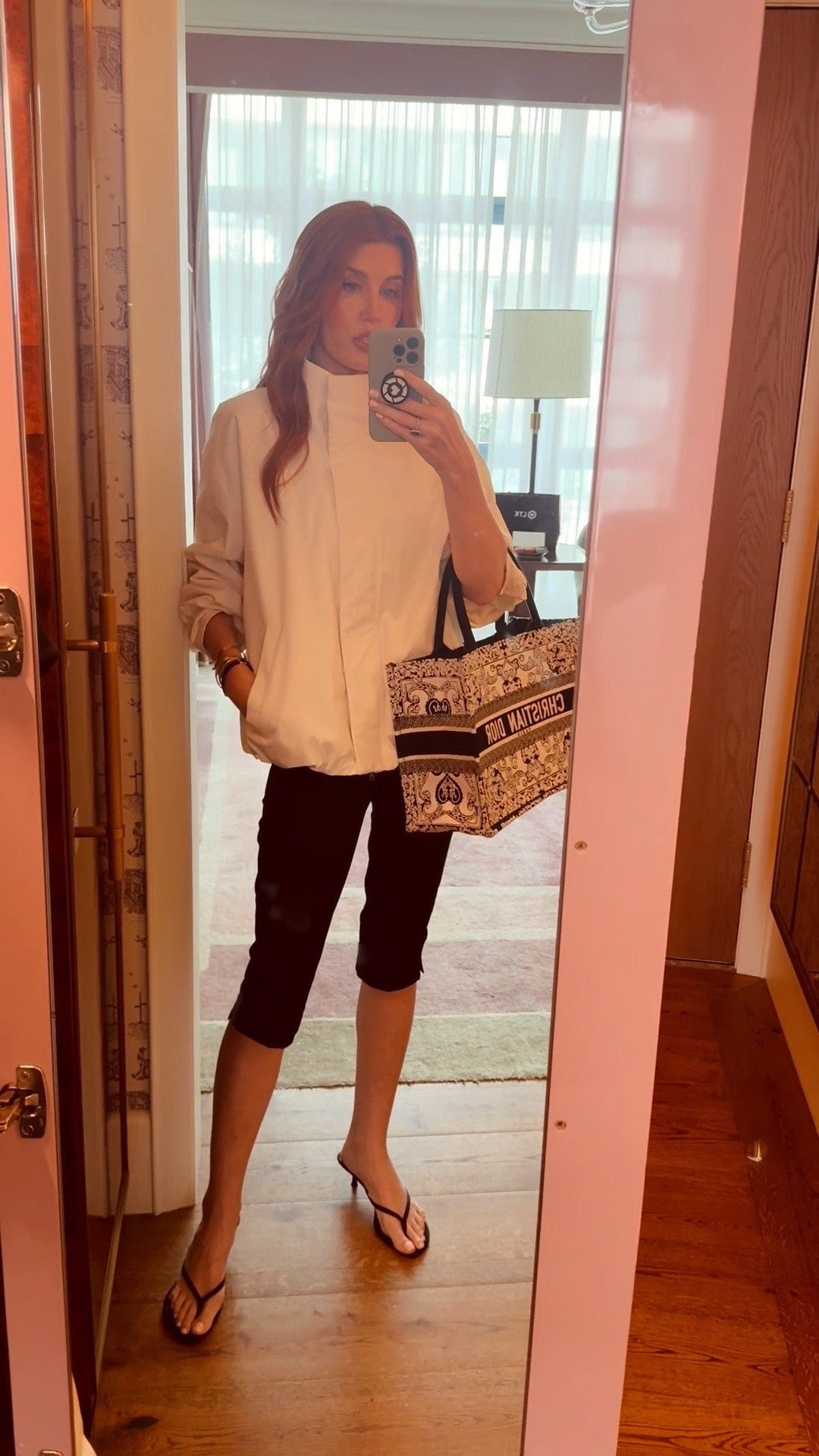 Ok back with a quick wardrobe change to record an episode of More to Say, watch for how I styled this look🤍

#LTKgrwm #LTKNYFW #LTKootd