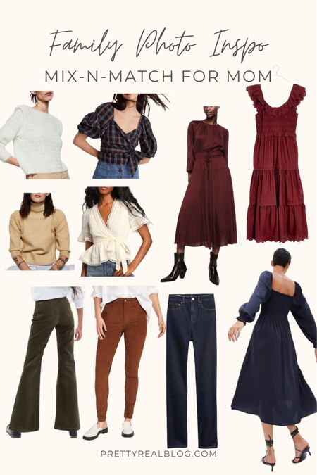 I rounded up a bunch of matching pieces for family Pictures (check out all the posts!). And it’s all on sale! Family photo ideas, fall outfits, fall #ootd, fall family pics, fall dress, corduroy pants, high waist corduroy pants, statement sweater, puff sleeves, plaid shirt 

#LTKfamily #LTKunder100 #LTKstyletip