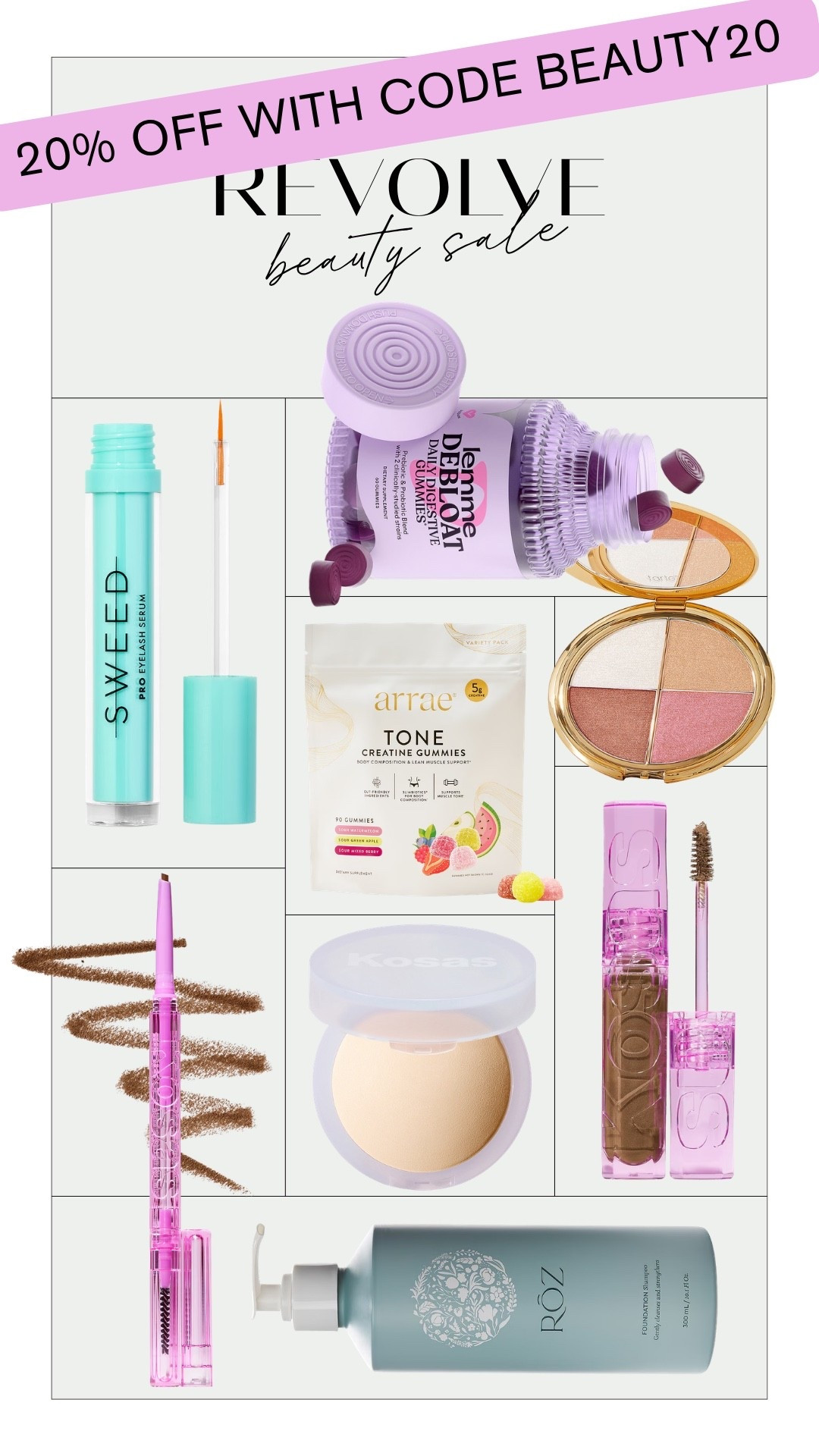 Revolve is running their 20% off all beauty sale! I use all of these every single day 🌟 use code BEAUTY20

#LTKgrwm #LTKBeauty