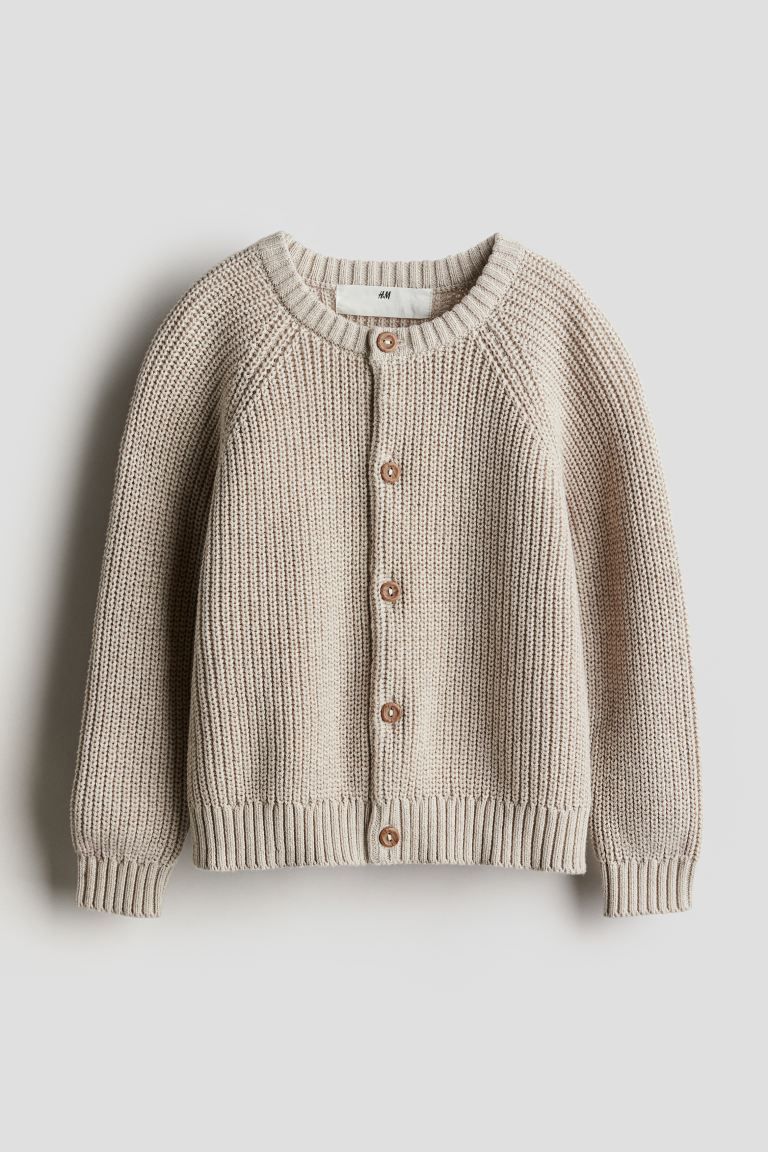 Knit Cotton Cardigan | H&M (US + CA)