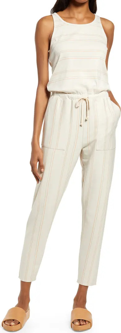 Splendid Hazel Stripe Sleeveless Jumpsuit | Nordstrom | Nordstrom