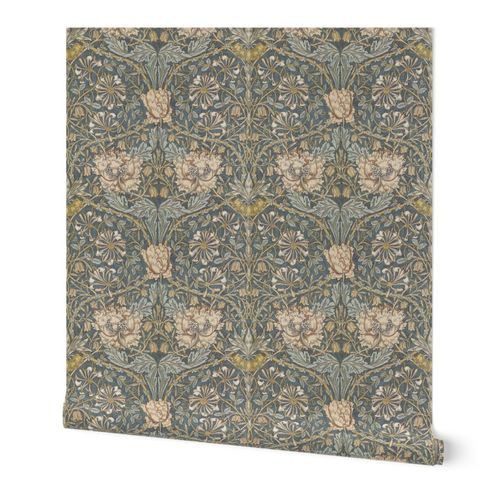 William Morris ~ Honeysuckle ~ Medium | Spoonflower