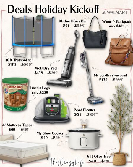 I keep finding MORE deals on the Walmart Deals Holiday Kickoff event going on this week! #walmartpartner Including… my cordless vacuum!! It’s on sale for less than half priced! Only $139!! I’ve never seen it that low! Linking everything below!

@walmart #walmart

#LTKHolidaySale #LTKsalealert #LTKhome