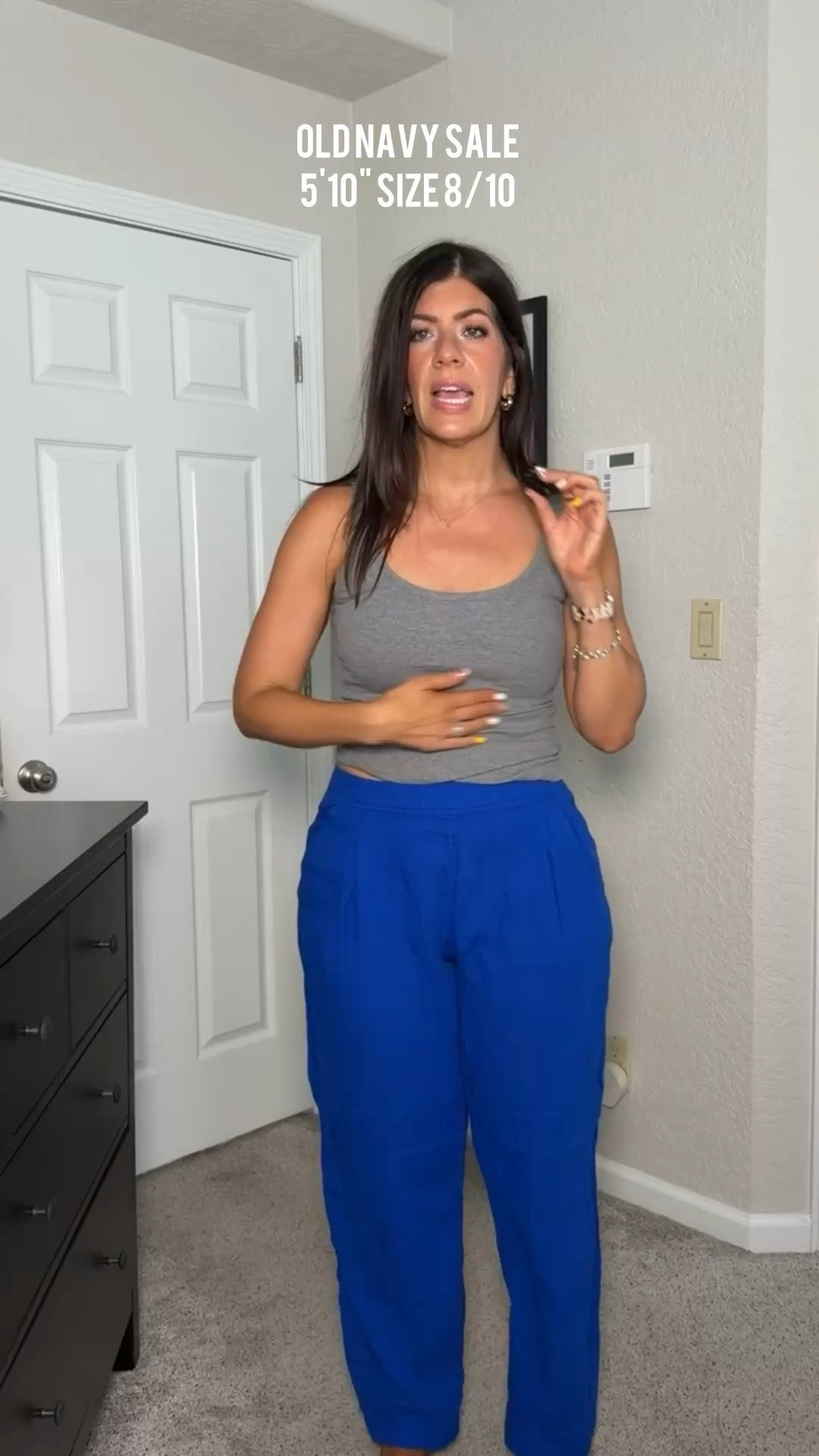 50% off old navy sale In a medium tank and medium tall pants  Midsize summer to fall outfits, easy outfit, workwear, fall fashion, lounge, midsize denim, casual, ootd, everyday outfit, mom life, brown, trendy tops, back to school

#LTKOver40 #LTKSaleAlert #LTKMidsize