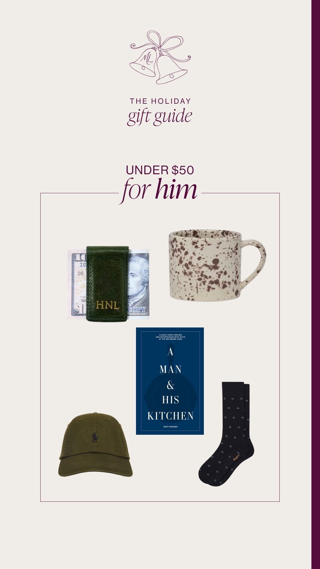 Gift guide for him under $50 

#LTKCyberWeek #LTKGiftGuide #LTKHoliday