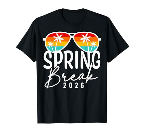 Spring Break 2026 Tees for Men Women Kids Vacation Matching T-Shirt | Amazon (US)