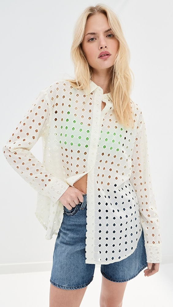 Cecilia Long Sleeve Button Down Shirt | Shopbop