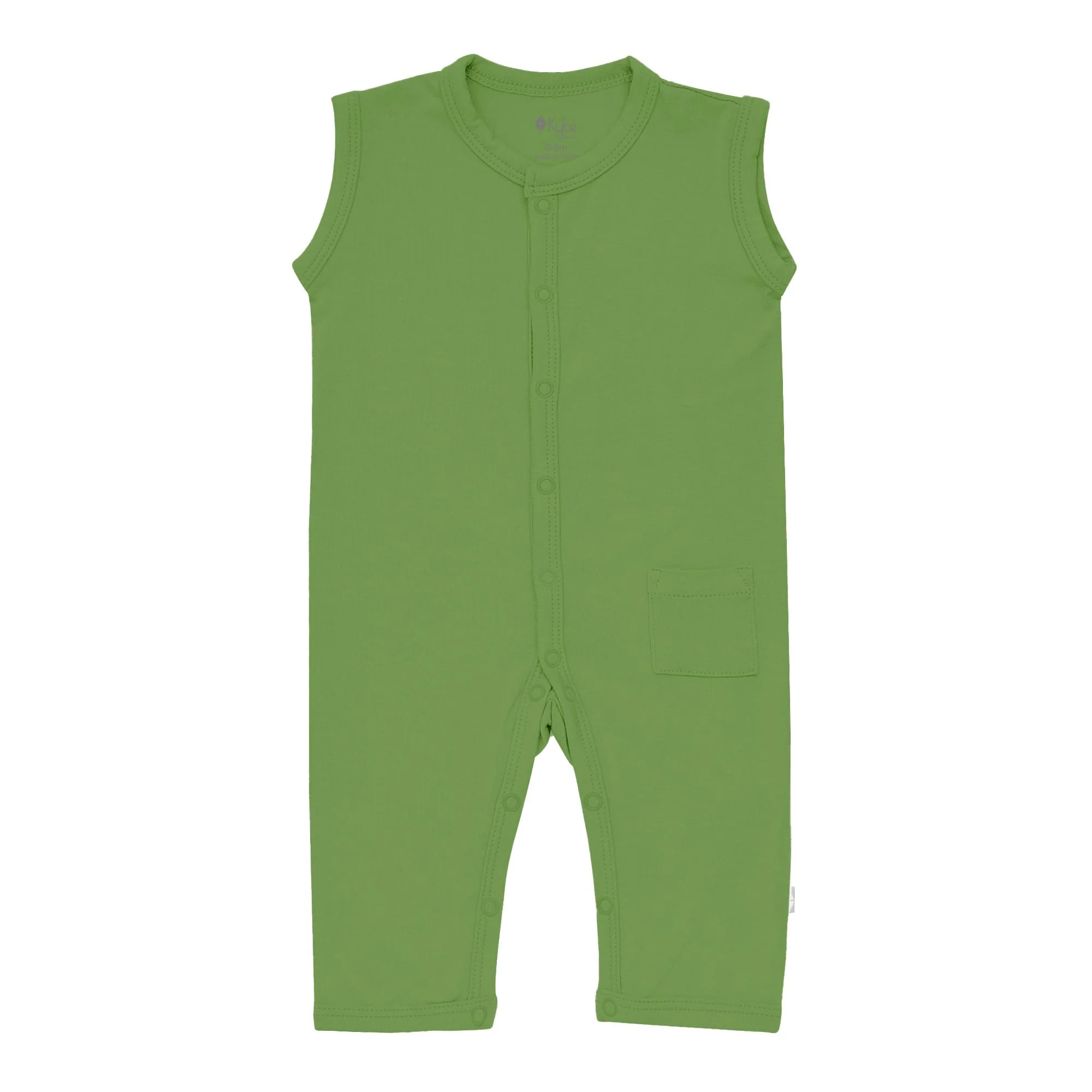 Sleeveless Romper in Palm | Kyte BABY