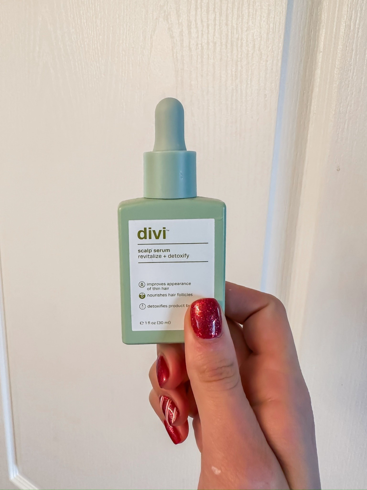 Divi scalp serum for hair growth - use code ericaligenza20 

#LTKMothersDay #LTKselfcare #LTKBump