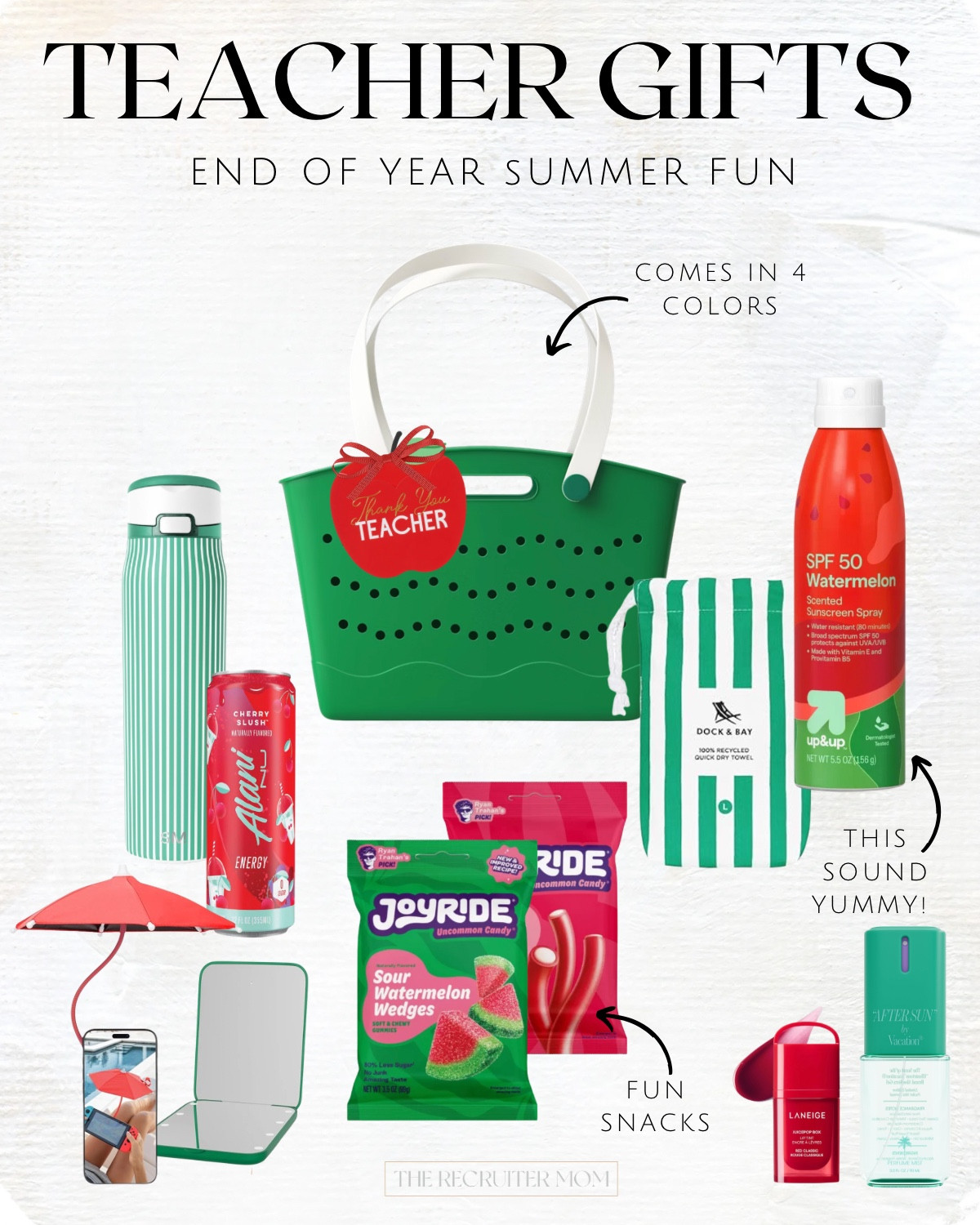Teacher End of Year Summer Fun Themed Gift #teachergift #giftbasketideas #endofyeargift

#LTKmomlife #LTKSeasonal #LTKKids