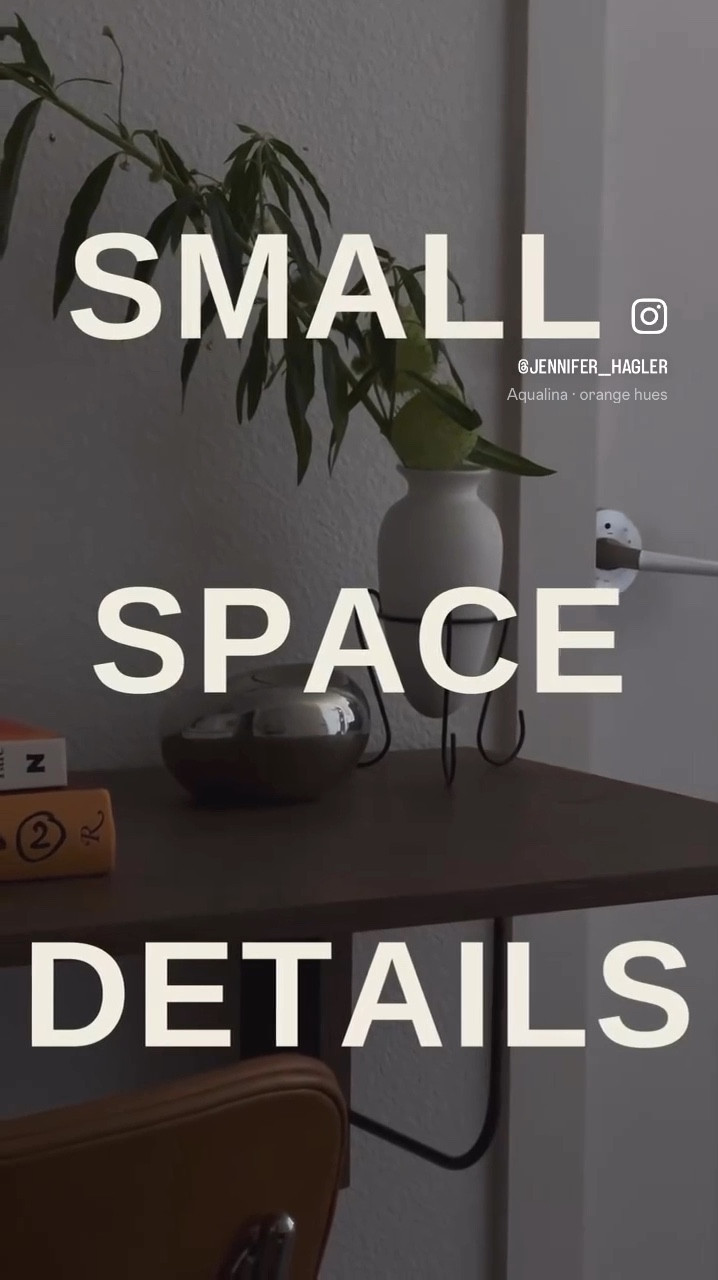 Details for small space living and some of my favorite interior accessories 

#LTKHome #LTKU #LTKStyleTip