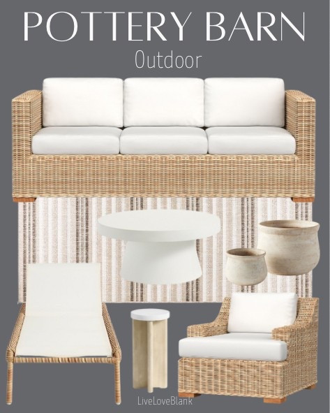 Pottery Barn Outdoor
Home decor
Outdoor area rug
Outdoor furniture outdoor coffee table outdoor planters

#LTKSeasonal #LTKHome #LTKStyleTip