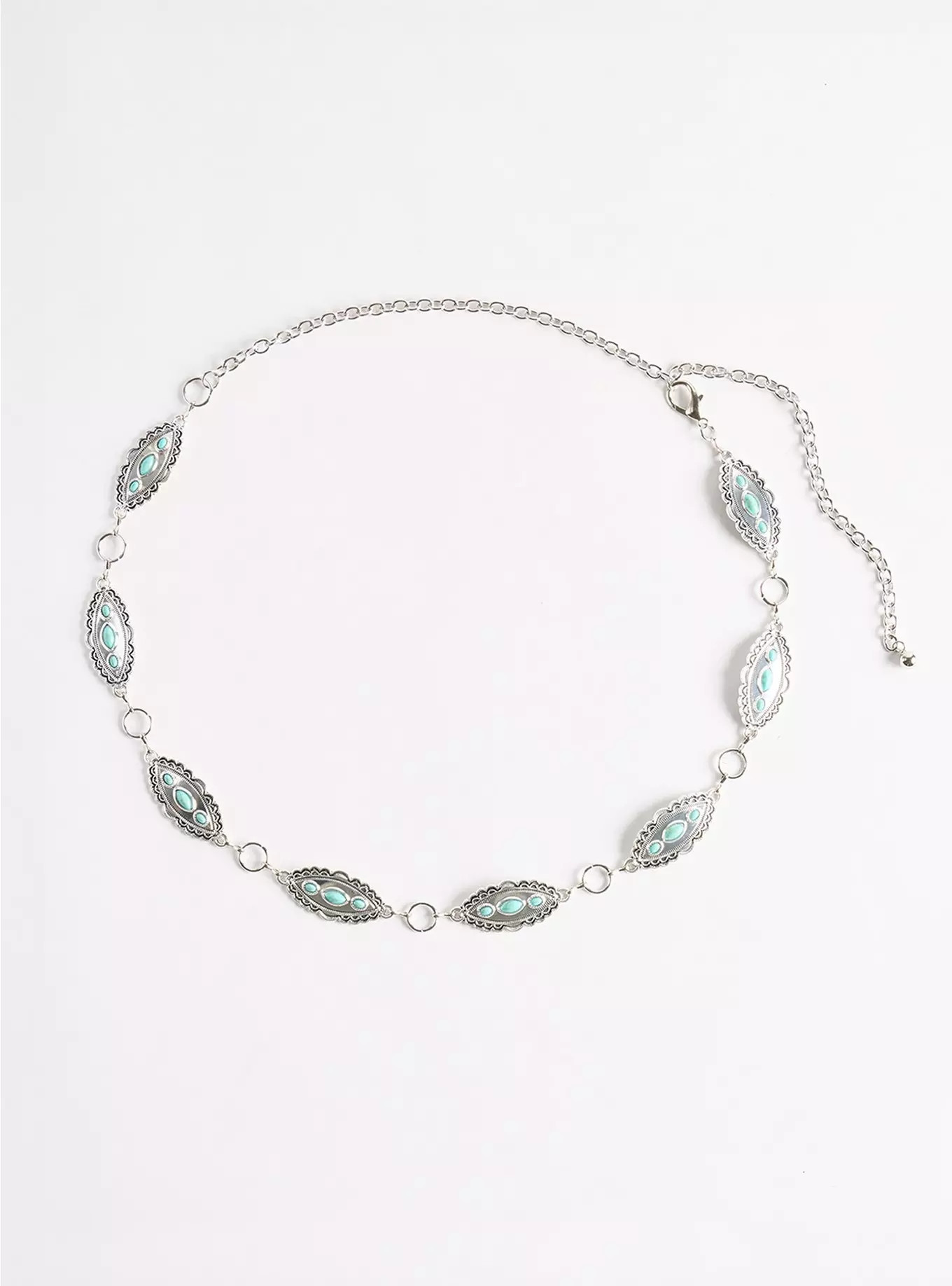 Antique Turquoise Chain Belt | Torrid (US & Canada)