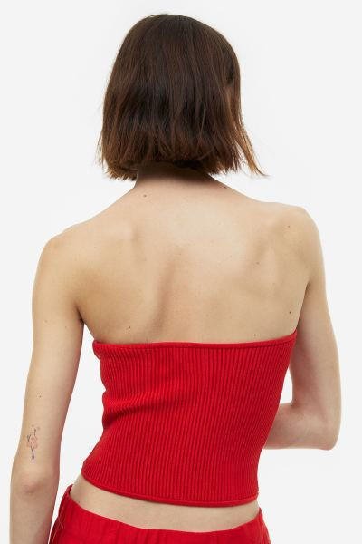 Rib-knit Tube Top | H&M (US + CA)