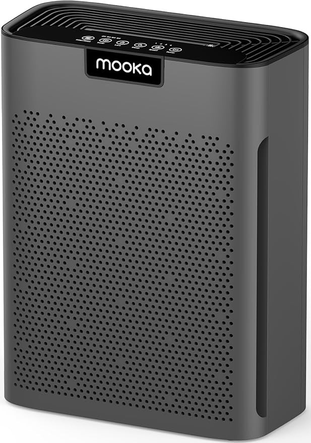 Air Purifiers for Home Large Room 2200 Ft² with Washable Filters, MOOKA H13 HEPA Air Purifier fo... | Amazon (US)