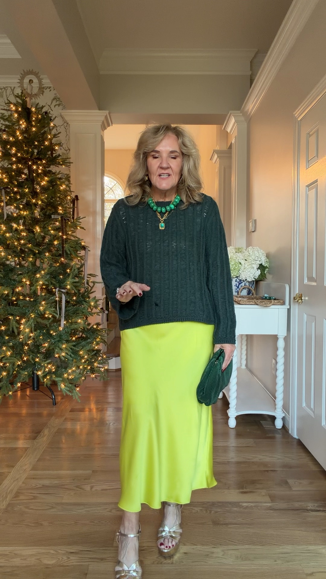 @loft holiday 
Satin blazer size medium petite 
Satin pants size medium this fo run big but wouldn’t want them fitted 
Dress 8 petite 
Faux fur med petite
Plaid blouse 8/m
Navy blazer 10 petite 
slip skirt med petite
Evergreen sweater medium 

#LTKOver40 #LTKHoliday #LTKCyberWeek

#LTKSaleAlert #LTKFindsUnder100