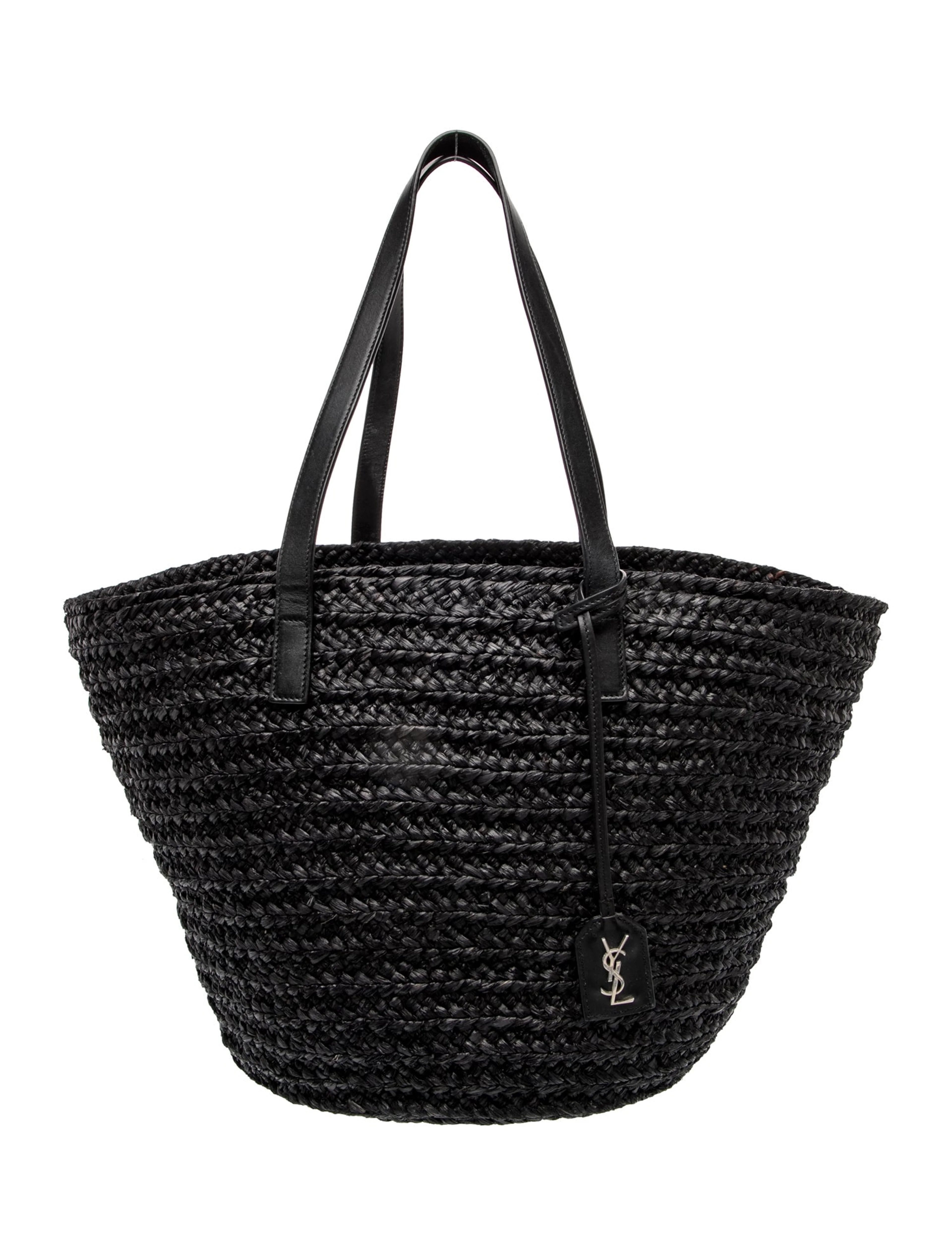 Raffia Raffia Panier Backet Medium | The RealReal